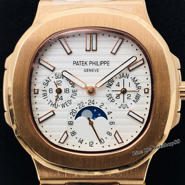 百达翡丽高端Patekphilippe超级复杂鹦鹉螺运动系列男士腕表 gjs2633